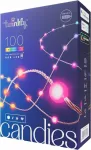 100 Led lempučių perlų formos 6m įvairiaspalvės usb c lemputės