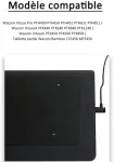 Adhiper Naogunh-pth450 pakaitinis Usb duomenų sinchronizavimo įkrovimo laidas, suderinamas su Intuos Pro Pth650/451/651, Intuos5 Ptk450/850, Intuos4 Ptk440/840, Bamboo Cte450