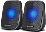Kompiuterio kolonėlės Audiocore Ac835 2.0 Stereo Garsiakalbiai su Led Ap&scaron;vietimu