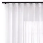 RESTILO CLOUD curtain, plain baltas