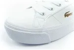 Moteri&scaron;ki platforminiai sportbačiai Lacoste Ziane Platform 126, balti