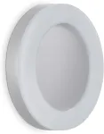 Telefunken - apvalus led lauko &scaron;viestuvas ip44, led sieninis lauko &scaron;viestuvas, 24 w, 2600 liumenų, 4000 k neutrali balta, sidabrinė, 320 x 50 mm (dxh)