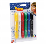 Veido dažai, i&scaron;sukamos kreidelės TWIST-UP JOVI, 6 spalvos