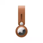 Apple AirTag odinis dėklas, rudas (Saddle Brown)