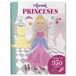 KNYGA I&scaron;mok princeses. Daugiau nei 350 lipdukų