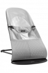 BABYBJORN gultukas Balance Soft Mesh, sidabrinis/baltas, 005129A