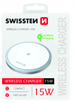 Swissten 15W belaidis įkroviklis su USB-C 1,5 m laidu