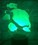 Vaiki&scaron;kas &scaron;viestuvas 3D Led Pokemon