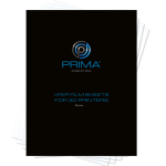 PrimaCreator nFEP plėvelės lak&scaron;tai 3D spausdintuvams - 200x270mm - 2 pakuotės
