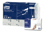 Rank&scaron;luostis TORK XPRESS Multifold 471146, 2 sl., 23,4 x 21,3 cm, balta sp. su lapų ra&scaron;tais