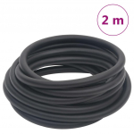 Hibridinė oro žarna, juodos spalvos, 0,6", 2m, guma ir PVC