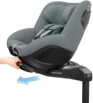 Automobilinė kėdutė Maxi-Cosi Mica 360 Pro, su i-Size, 0-18 kg (40-105 cm), pilkos spalvos