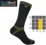Neper&scaron;lampamos kojinės DexShell Trekking