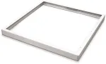 LED panelės rėmelis CLICK, baltas, 60x60cm