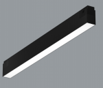 22W INSIGHT PLX &scaron;viestuvas į magnetines sistemas, 3000K, DALI, juodas