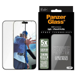 Panzer Glass PanzerGlass keraminė ekrano apsauga Apple iPhone 16 Pro Max, itin platus prigludimas (skaidri)