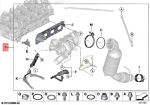 Bmw Montavimo Rinkinys Turbokompresorius 1 F20 F21 3 F30 F31 Originalus 11652467386