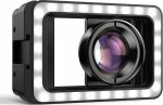 Apexel makro objektyvas, skirtas telefono i&scaron;maniajam telefonui 100 mm HD + LED lempa 40 / Cri 95+ / Apl-hb100fl23