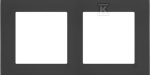 Kontakt-Simon Dvigubas rėmas Kontakt-Simon 55 TRN2/179 Nature ledinis juodas