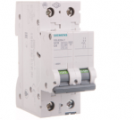 Siemens automatinis jungiklis 2P C 4A 6kA AC (5SL6204-7)
