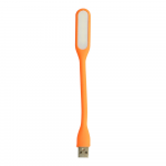 Topt Mini LED Lamp Silicone USB Oranžinis