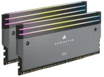 Corsair Microsystems &bdquo;Corsair Dominator Titanium&ldquo;, universalus, RGB &scaron;viesos stiprinimo rinkinys, pilkas, daugiaspalvis, 122 g