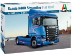 Italeri Scania R400 Streamline sunkvežimis 1/24 plastikinis rinkinys