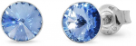 Sidabriniai auskarai su Swarovski kristalais Brasco 56977