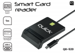 Quick Greitas QR-520 Smart ID kortelių skaitytuvas USB-C