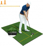 Promotions Dirbtinės žolės kilimėlis treniruotėms, 152,4x91,4 cm, žalias