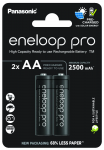 Akumuliatorius - Panasonic Eneloop Pro AA 2500 mAh 2 vnt Ni-MH Juodas