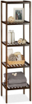 Relaxdays Vonios lentyna, bambukas, 139,5x34,5x33 cm, ruda