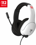 &bdquo;Turtle Beach&ldquo; ausinės su mikrofonu &bdquo;Airlite Fit Nintendo Switch 2&ldquo;, juodos/baltos