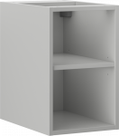 Mexen Box-A spintelė su lentyna, 30 cm, Pilkas matt