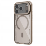 Nillkin Iceblade Prop magnetinis dėklas, skirtas Apple iPhone 17 Pro, Dune Brown