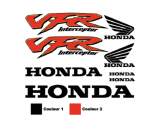 Honda VFR lipdukų rinkinys