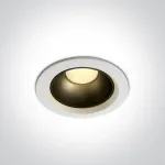 12W LED įleidžiamas &scaron;viestuvas, baltas, 3000/3500/4000K, 10112Z/W/V