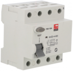FSS 4P 63A TIPAS A Liekamosios srovės jungiklis 4P 63A 0,03A, KOOP Elektro FSS 4P 63A tipas A