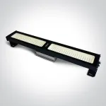 100W LED linijinis pramoninis &scaron;viestuvas, juodas, 4000K, IP65, 63100L/C