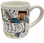 Minecraft porcelianinis puodelis 235 ml
