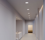 8W LED įleidžiamas &scaron;viestuvas XEVO ROUND, matinės baltos sp., 3000/4000/6000K