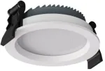 8W LED įleidžiamas &scaron;viestuvas XEVO ROUND, matinės baltos sp., 3000/4000/6000K