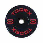 Weight plate TOORX Bumper Plate Absolute, 50 mm, 25 kg