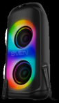 Speaker SVEN PS-1050, juodas (200W, TWS, Bluetooth, FM, USB, Micro SD, LED-display, 7200mAh)