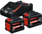 Bosch Starter Set 2xEXBA 18V- 150, EXAL18V-160, CT