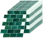 Relaxdays Lipnios sienų plytelės, 30x30 cm