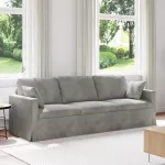 Sofa &Scaron;viesiai pilka 228 x 78 x 80 cm Aksomas