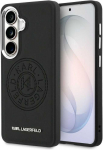 Karl Lagerfeld perforuotas KL MagSafe dėklas, skirtas &bdquo;Samsung Galaxy S26+&ldquo;, juodas