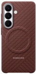 Dėklas KS942SR Carbon Magnet Case Samsung Galaxy S26, Coral Raudona