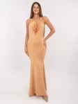 Suknelė Sukienka-IT-SK-21859.01P-camelowy
